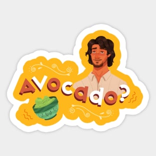 Avocado? Sticker